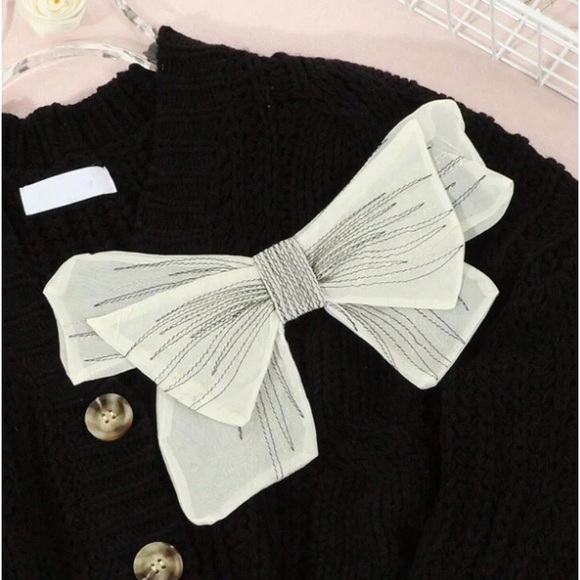 LARGE BOWKNOT FASHION BROOCH - Picture 2 of 7